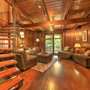 Tropical Cabana w/ Deck, Hot Tub & Lush Scenery!