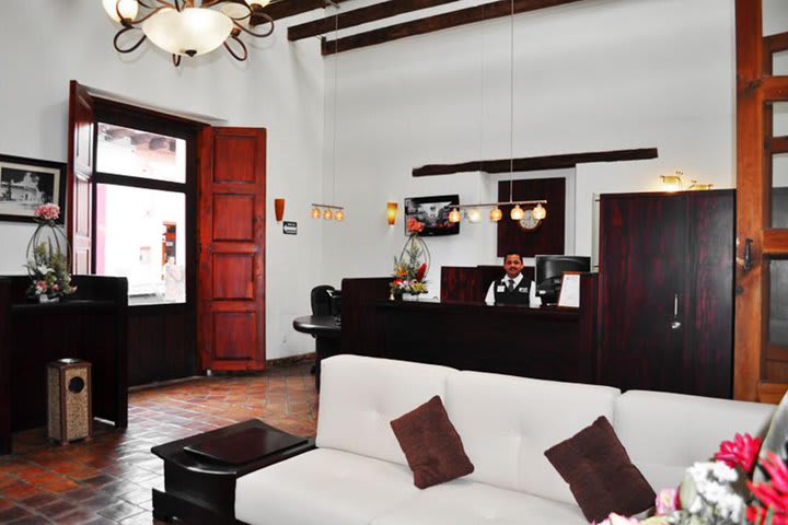 Lobby at Hotel Plaza Magnolias, San Cristobal de las Casas