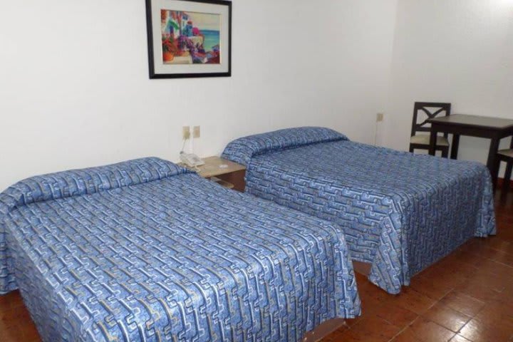 Una de las habitaciones del hotel