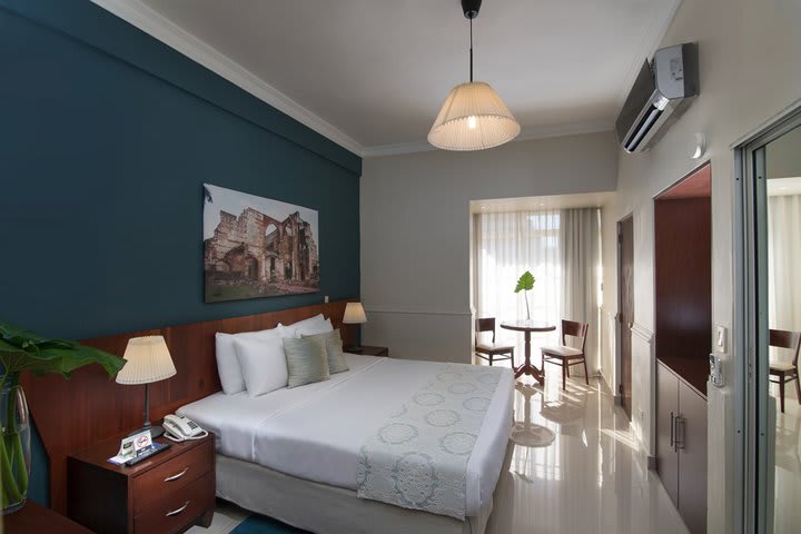 Accommodations are equipped with air conditioning