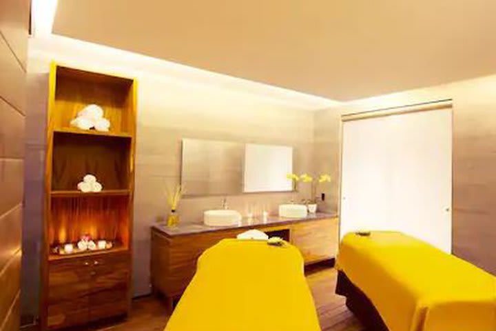 Double treatment cabin in the Spa