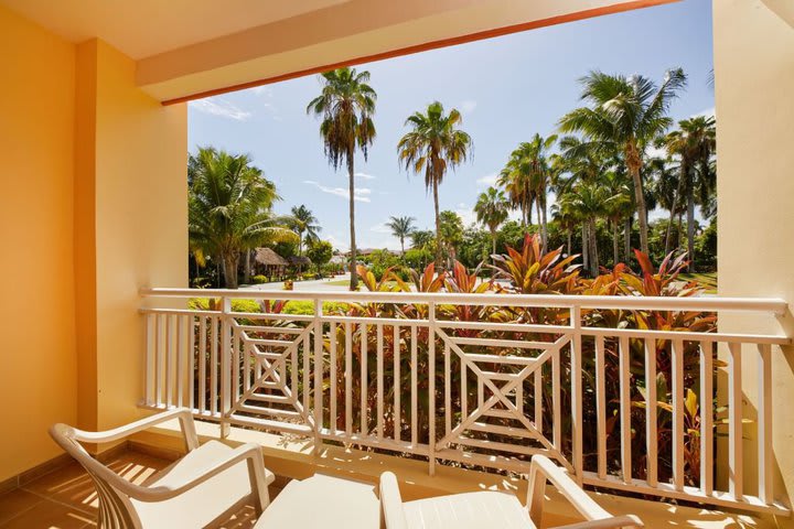 Balcony of a room