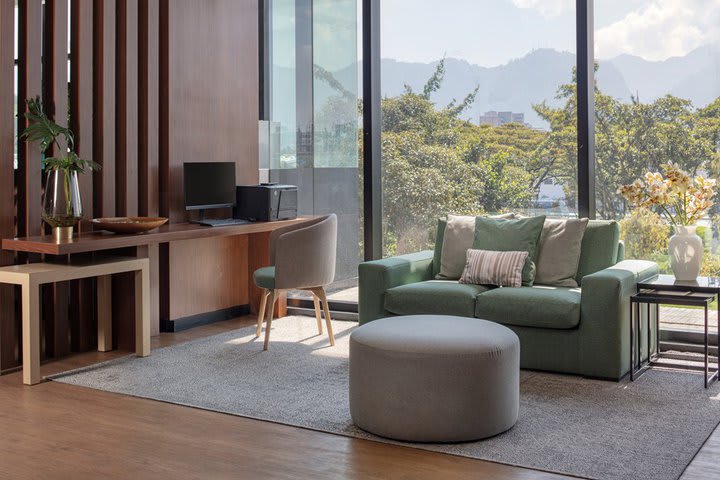 Indoor sitting area