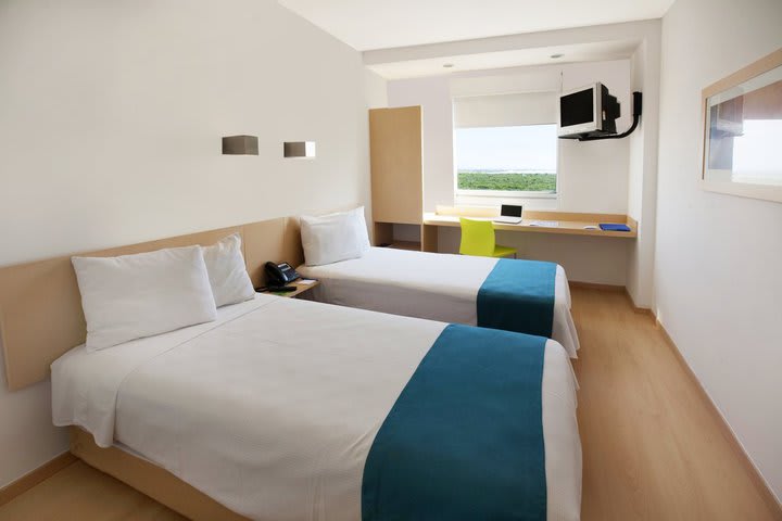 Guest rooms may offer one or two beds