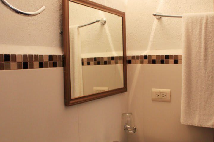 Bathroom of the budget master suite