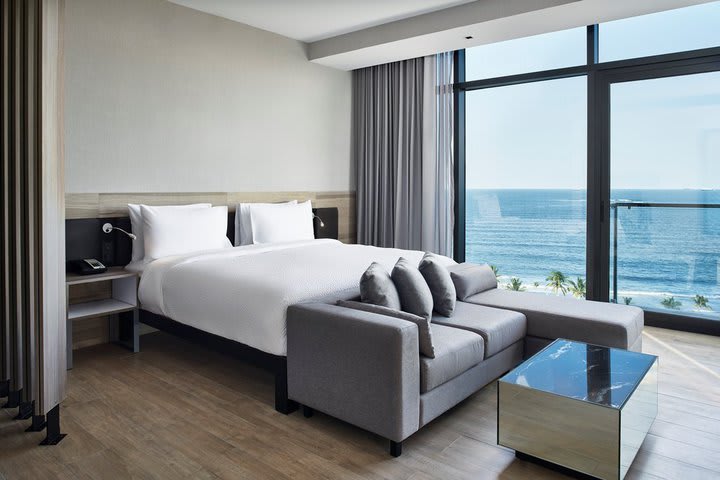 Junior suite con vista al mar