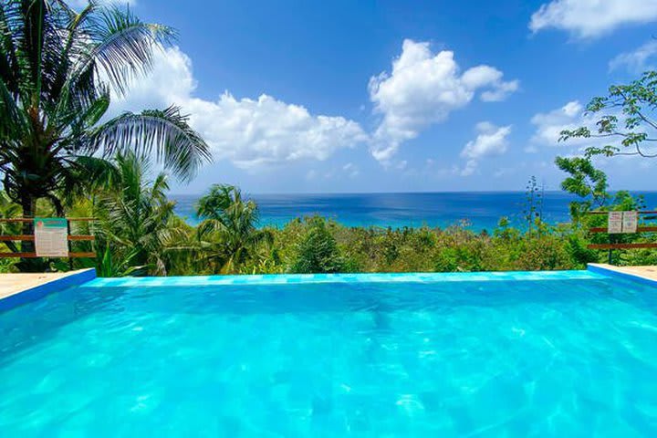 Vista panorámica desde la piscina