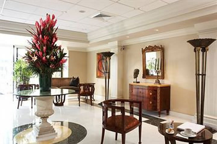 Lobby del Hotel Libertador en Lima