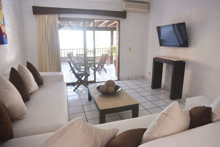 Sitting area in a villa