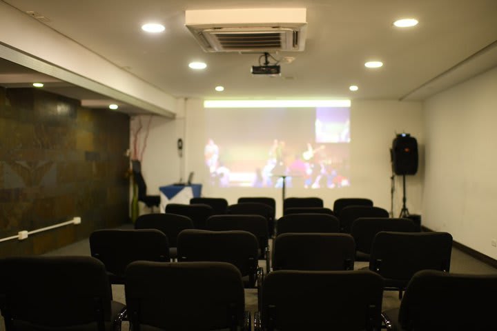 Montaje en salón de eventos