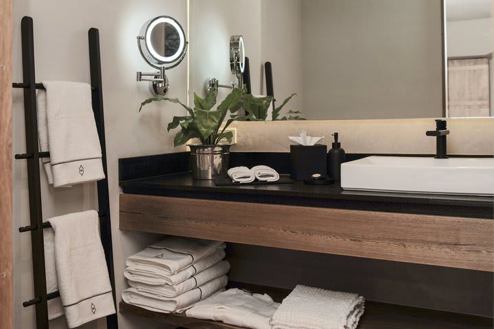 Private bathroom of a loft