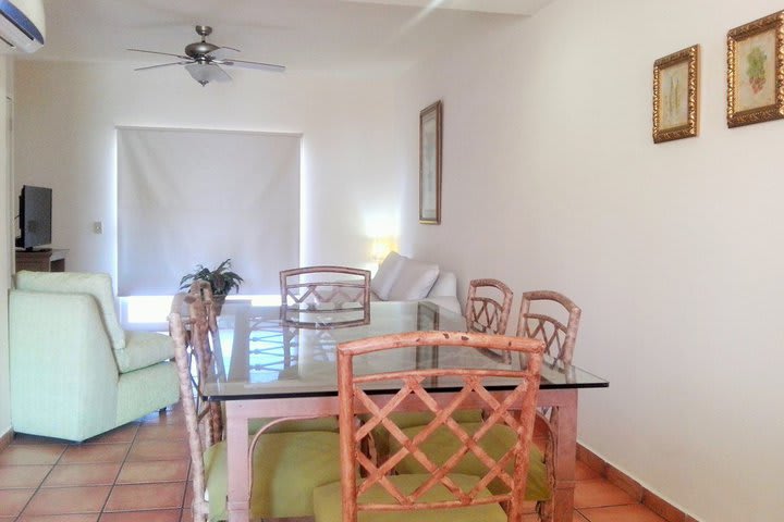 Suites with dining table and chairs