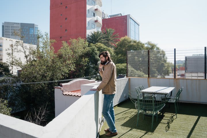 Terraza en el tercer piso