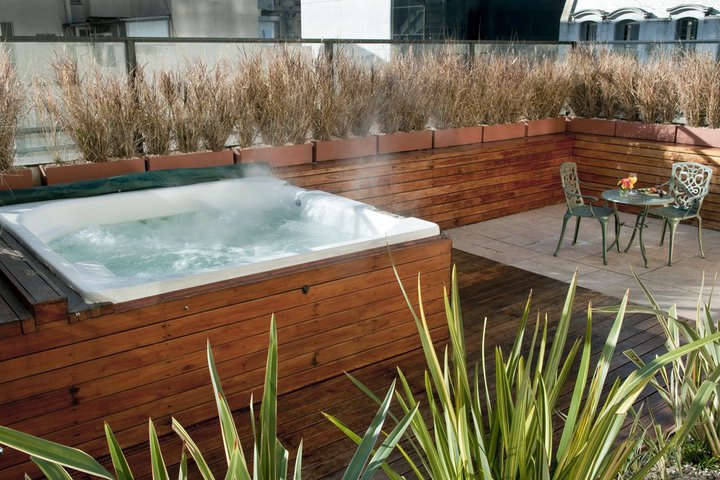 Jacuzzi del hotel Reino del Plata