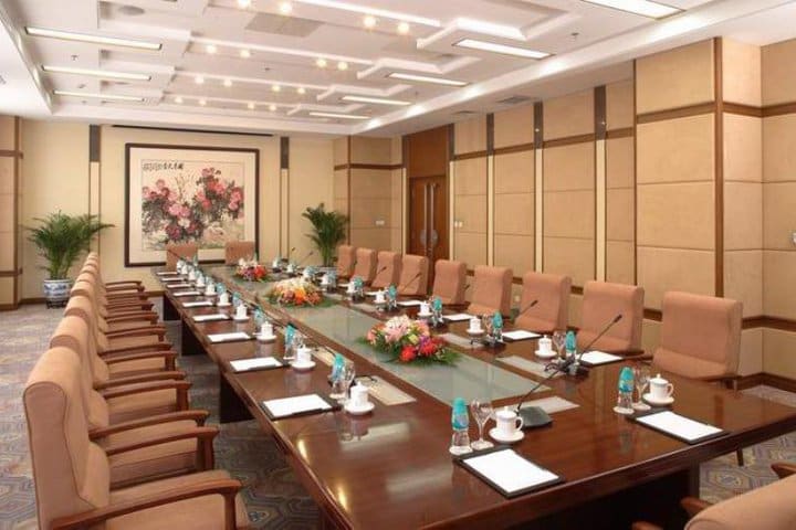 Boardroom at the Capital Hotel near the Forbidden City