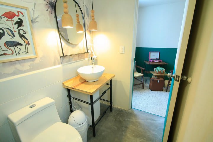 Baño privado de una habitación