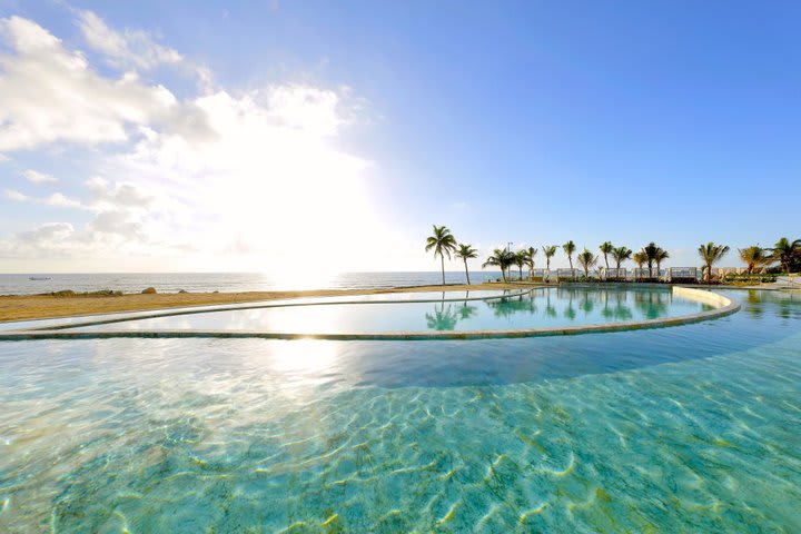 View of a pool