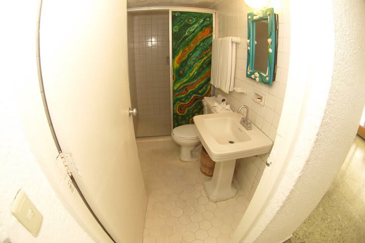 Baño privado con ducha