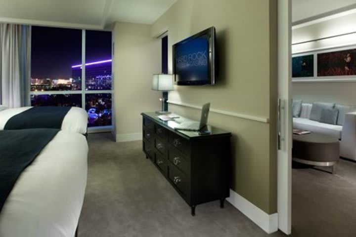 Suite dos queen del hotel Hard Rock Hotel & Casino Las Vegas