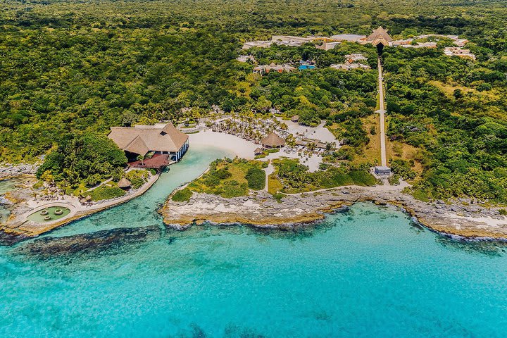 Panoramic view of the resort