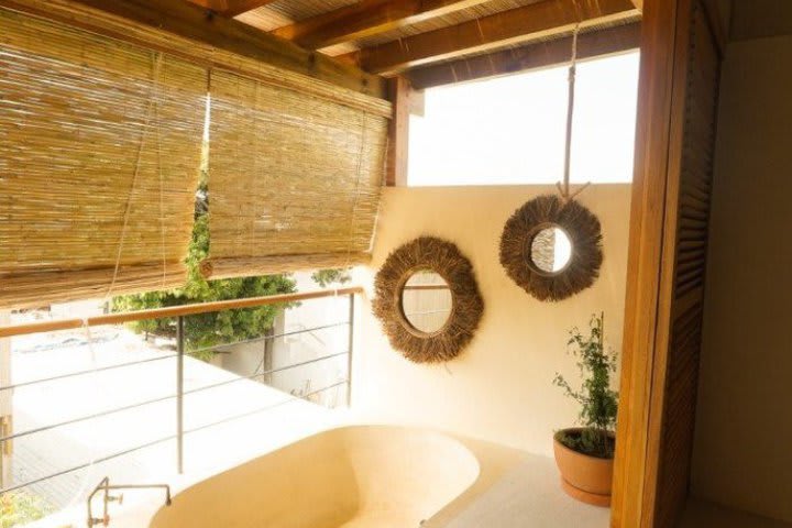 Tub on the terrace