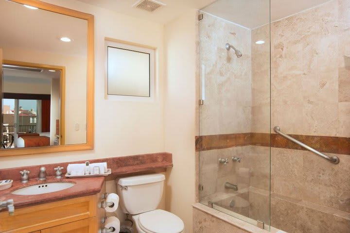 Guest bathroom of a junior suite