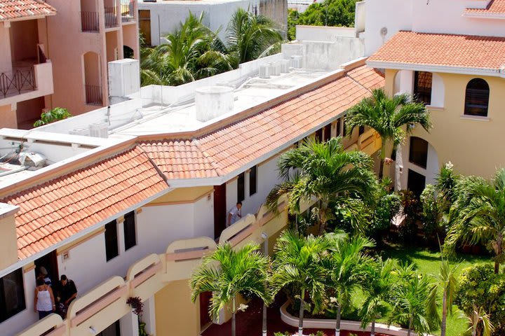 Vista panorámica del Hotel Vista Caribe en Playa del Carmen