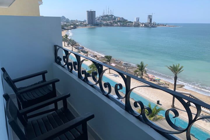 Vista desde el balcón de una habitación