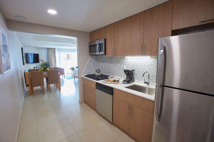 All suites have a fully-equipped kitchen