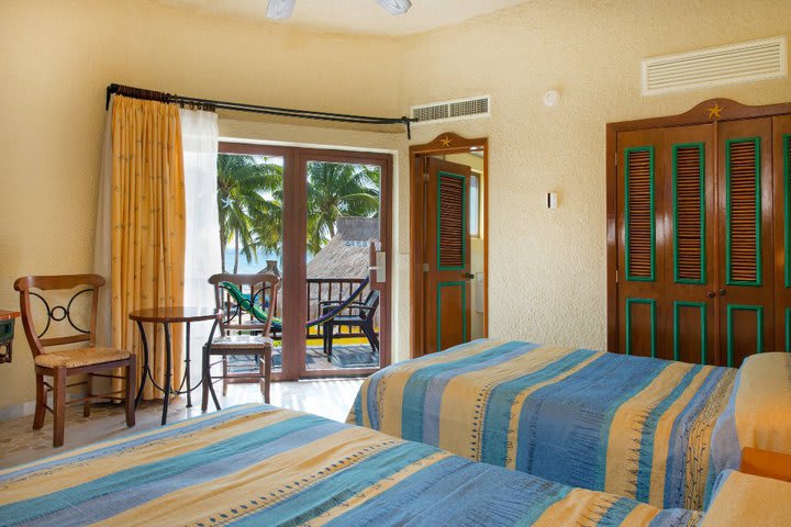 Guest rooms with ocean view are available