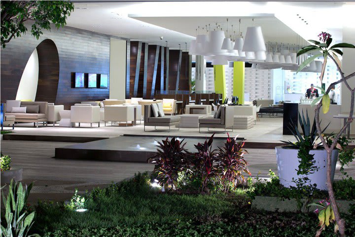 Lobby del hotel todo incluido