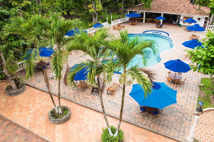 View of the main pool