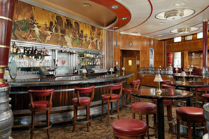 Bar Observation de The Queen Mary, hotel en Long Beach