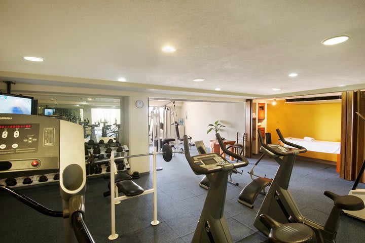 Fully-equipped fitness center