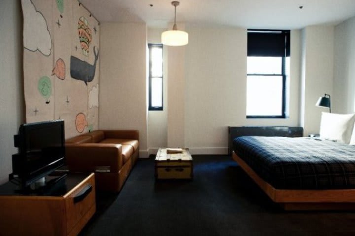 Ace Hotel New York has 269 guest rooms and lofts