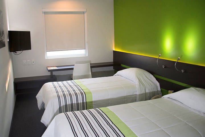 Double guest room at the City Express Junior Puebla FINSA hotel