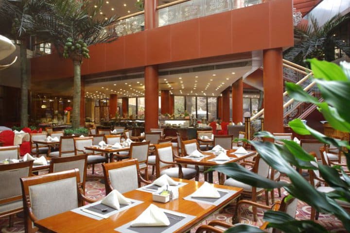 Four Seasons restaurant at the Capital Hotel in Beijing