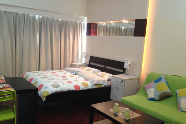 Standard Room, 1 Queen Bed, Kitchenette, City View