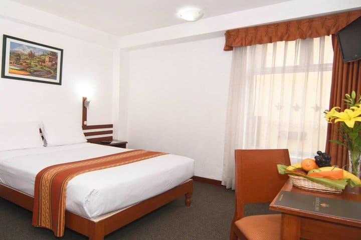 One of the 35 guest rooms