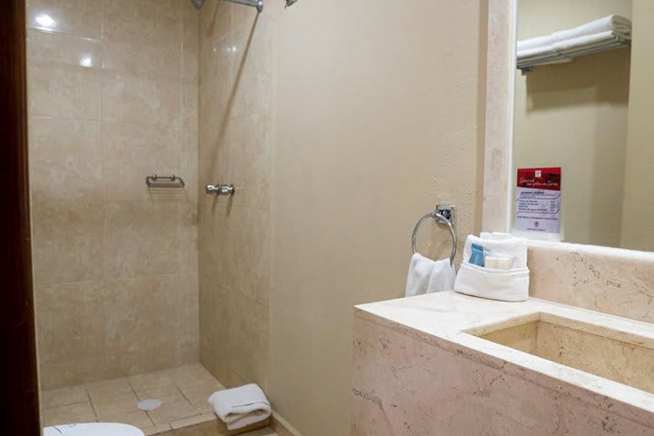 Baño privado de una habitación