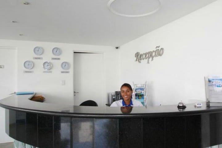 Front desk at Hotel Casa Blanca Business & Spa