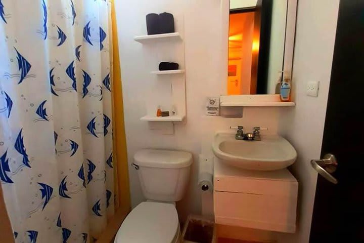 Baño privado con ducha