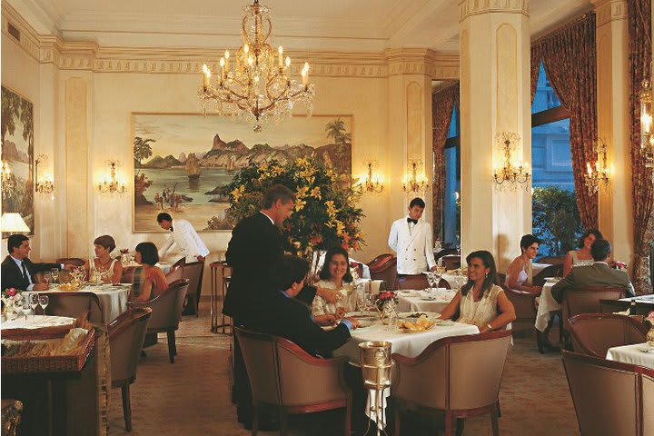 Restaurant in the Copacabana Palace hotel