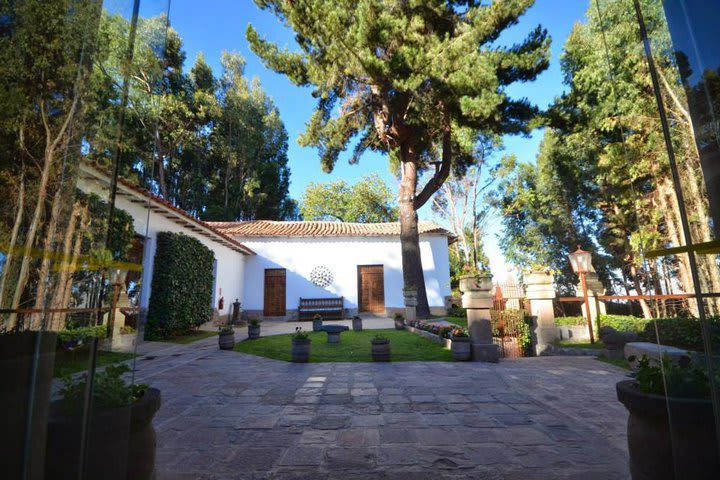 Patio central de la casona