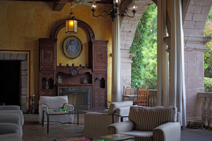 Lobby of the hotel