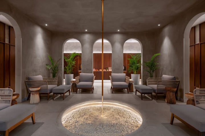 Sitting area in the Spa