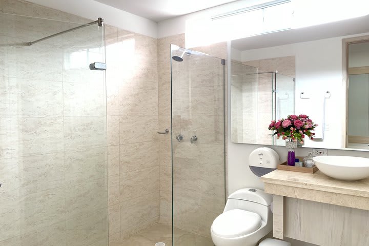 Baño de una habitación