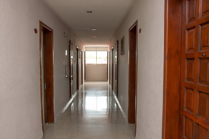 Pasillo de las habitaciones