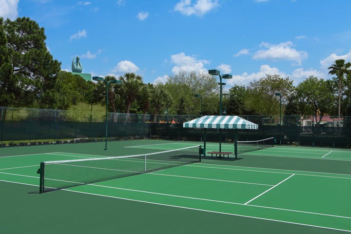 Cancha para jugar tenis