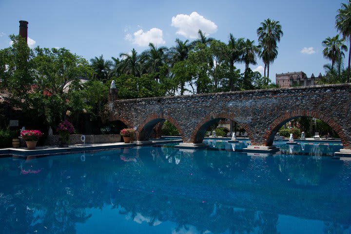 Pool at the hotel